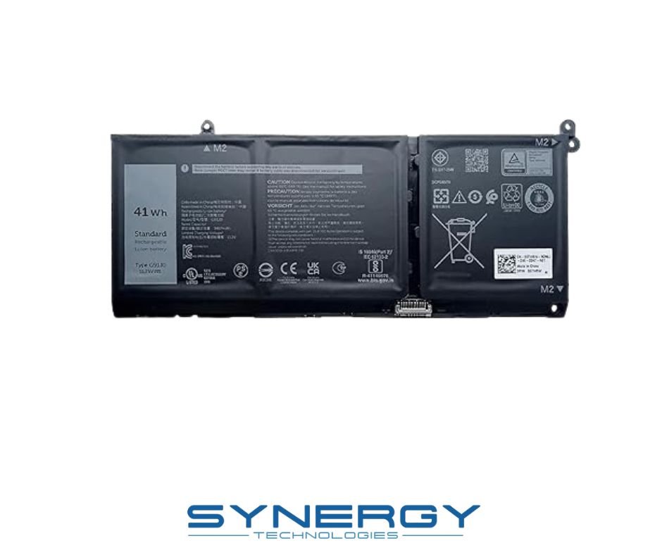 Dell G91J0 0927N5 927N5 0FH3K2 FH3K2 0HGCM5 HGCM5 6TW9W 0MGCM5 MGCM5 0PG8YJ PG8YJ 11.25V 41Wh 3467mAh 3-Cell Battery