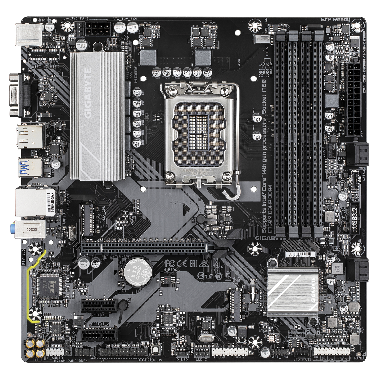 Gigabyte B760M D3HP DDR4 Motherboard - Image 2