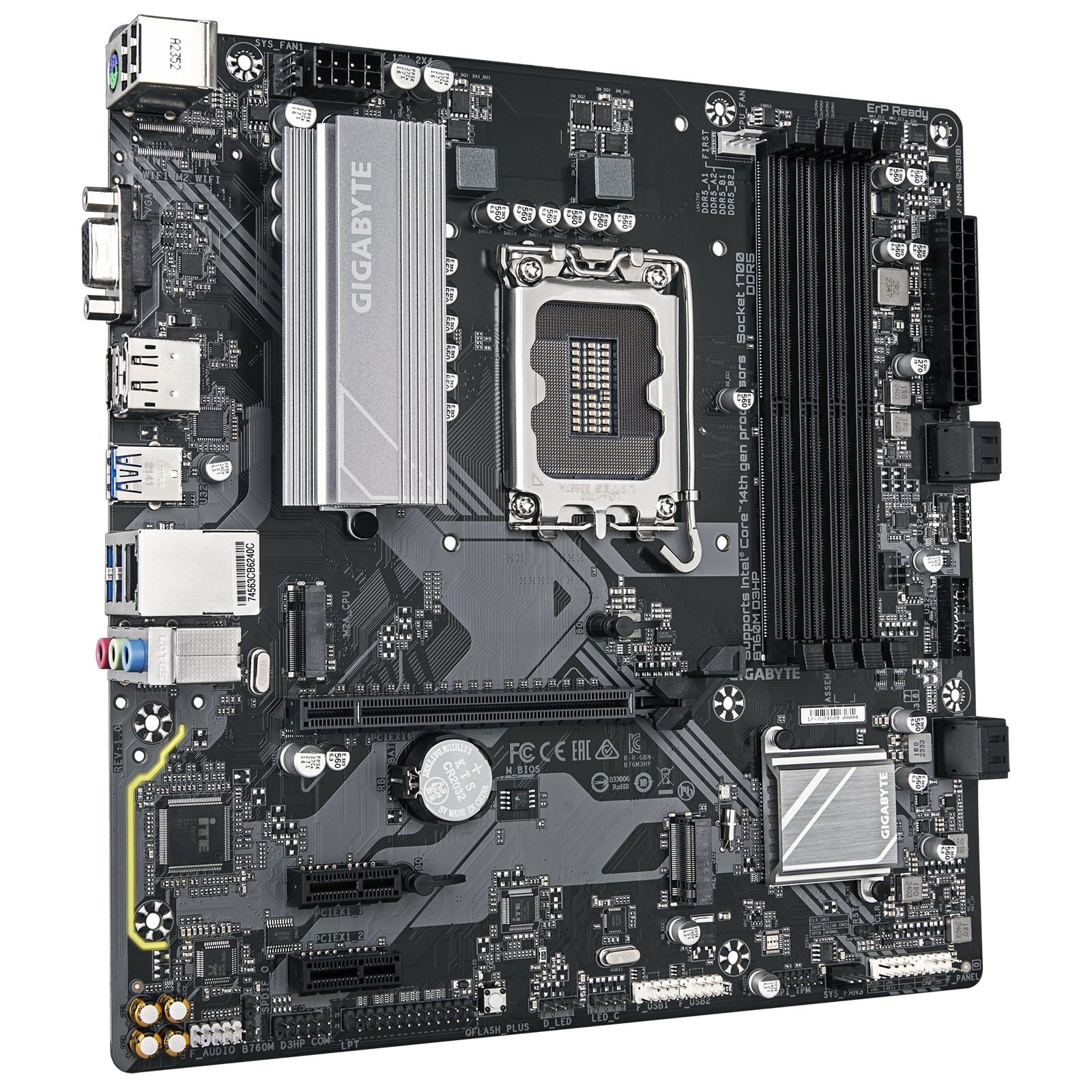 Gigabyte B760M D3HP DDR5 Motherboard Supports Intel® Core™ 14th/ 13th /12th processors - Image 3