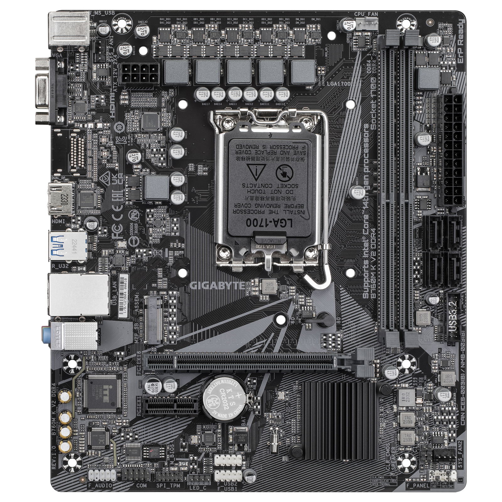 Gigabyte B760M K V2 DDR4 - Image 2