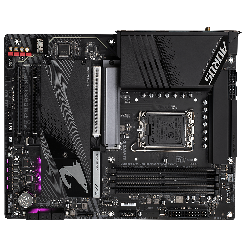 GIGABYTE Z790 AORUS ELITE AX DDR5 MOTHERBOARD (WiFi) - Image 5